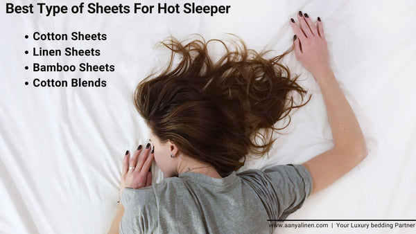 Best type of sheets for hot sleeper