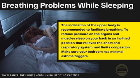 Breathing problems while sleeping 