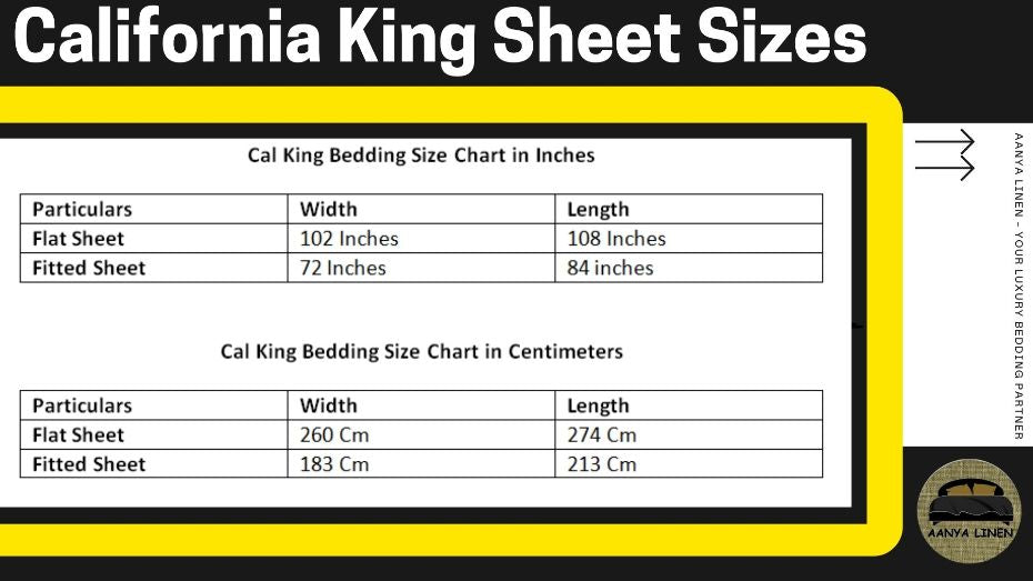 California King Sheet Size