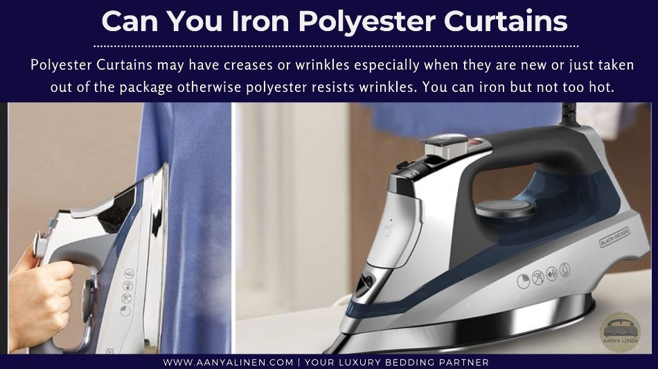 Can You Iron Polyester Curtains