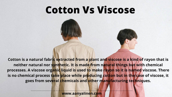 Cotton Vs Viscose