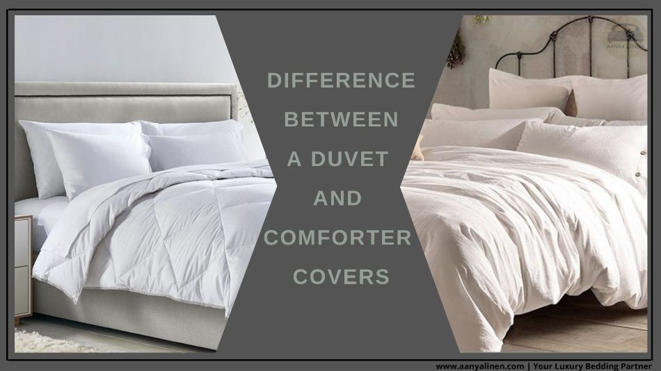 Difference Between Duvet and Comforter cover