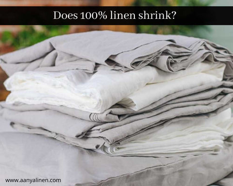 Does linen shrink