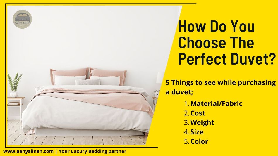 How Do You Choose the Right Duvet for You