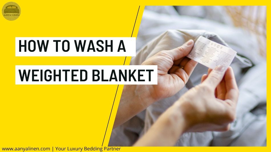 How to Wash a Weighted Blanket