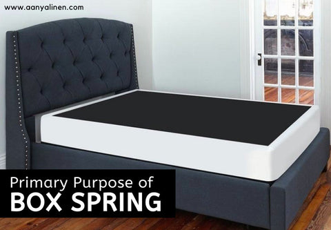 Purpose of box spring