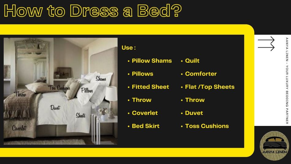 how to dress a bed