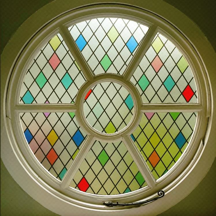 round decorative window