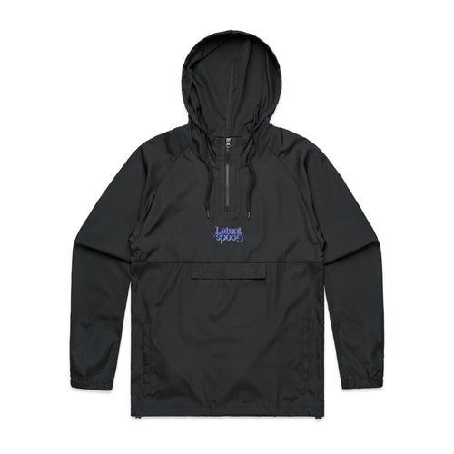 ‘Stacked Logo' Windbreaker - Black