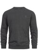 Indicode men's Holt sweatshirt with ribbed cuffs made from a cotton blend