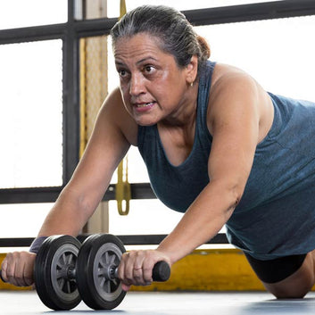 woman in gym