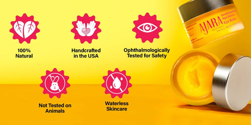 100% Natural, Handcrafted in the USA, Ophthalmologically Tested for Safety, Not Tested on Animals, Waterless Skincare, Desktop 2