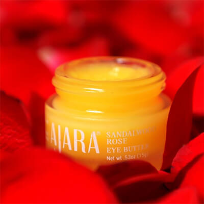 AJARA SANDALWOOD ROSE EYE BUTTER