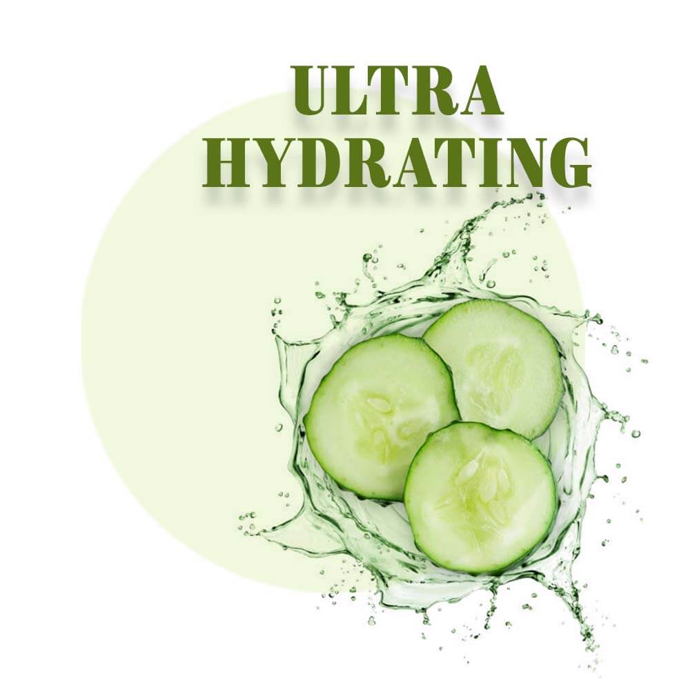 Cucumber | Text: Ultra hydrating