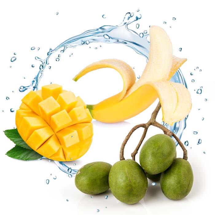  A CLINICALLY TESTED 2-IN-1 TRIPLE FRUIT EXTRACT COMBINATION + AHAS