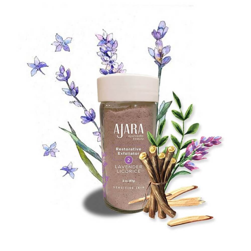 Ajara Lavender Licorice Restorative Exfoliator