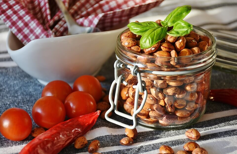 Intake of legumes in diet plan 