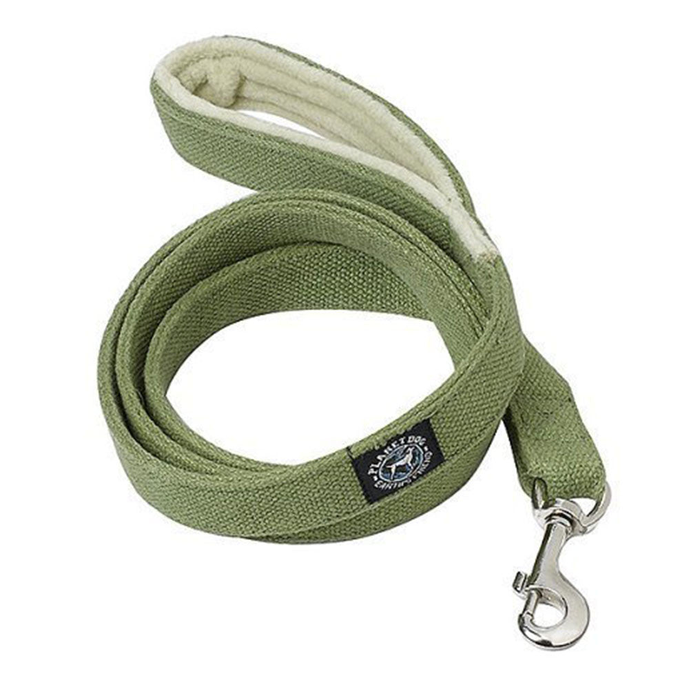 Planet Dog 5' Natural Hemp Leash with 