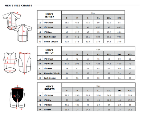 Milly Dress Size Chart