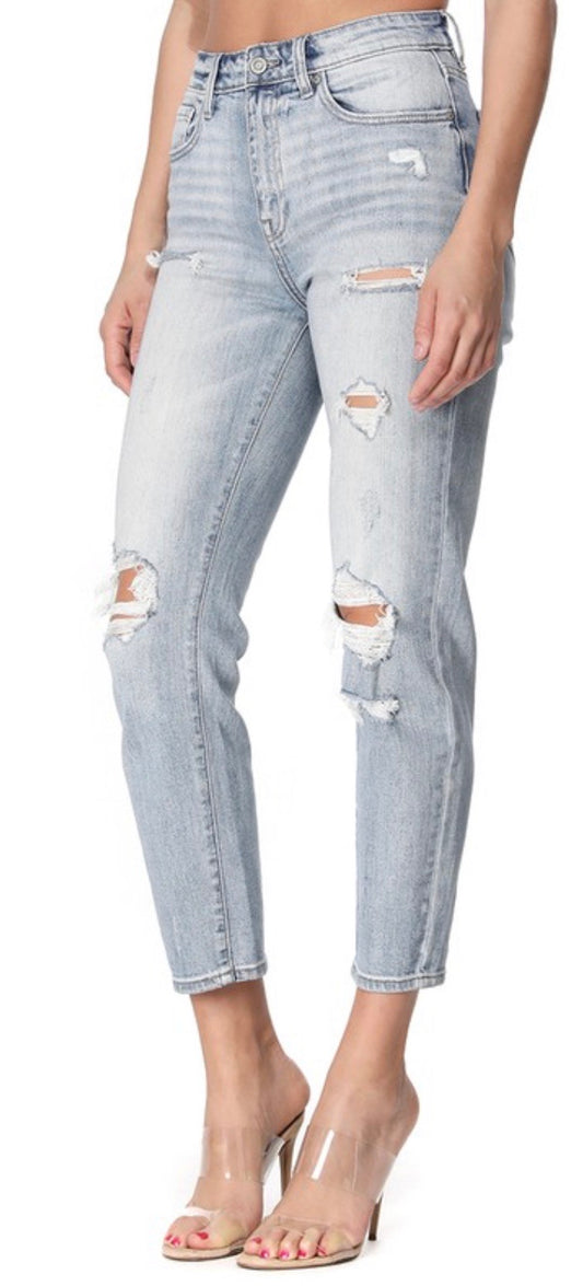 Raw High Waist Jeans – woosahh-fashions