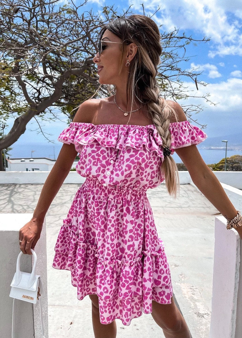 pink summer kjole flæser – DressToimpress