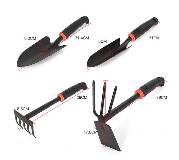 4 Piece Garden Tool Set - ClevHouse