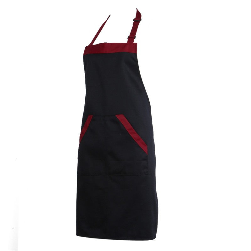 Unisex Halterneck Cooking Apron with 2 Pockets - ClevHouse