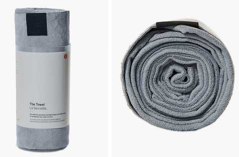 Lululemon sports towel recommended by Epirus