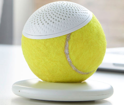 Les balles de tennis de Wimbledon recyclées en mini-enceintes