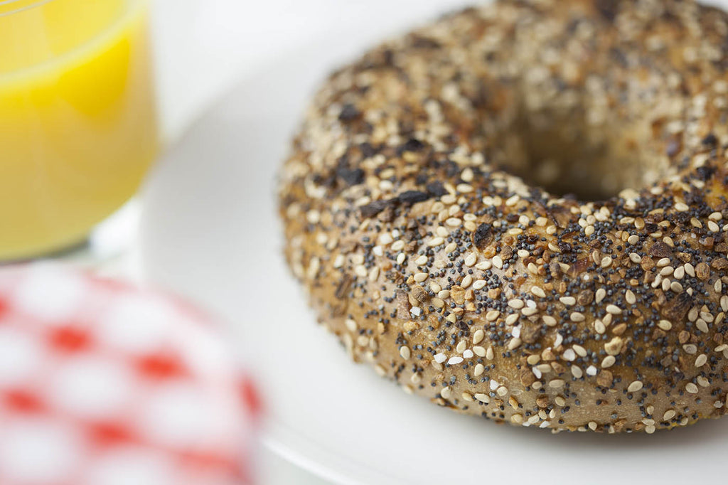 whole wheat bagel