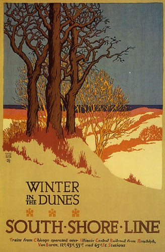 Huelster, Spring In the Dunes by the South Shore Line - Numbered Limit -  Poster Plus | Poster