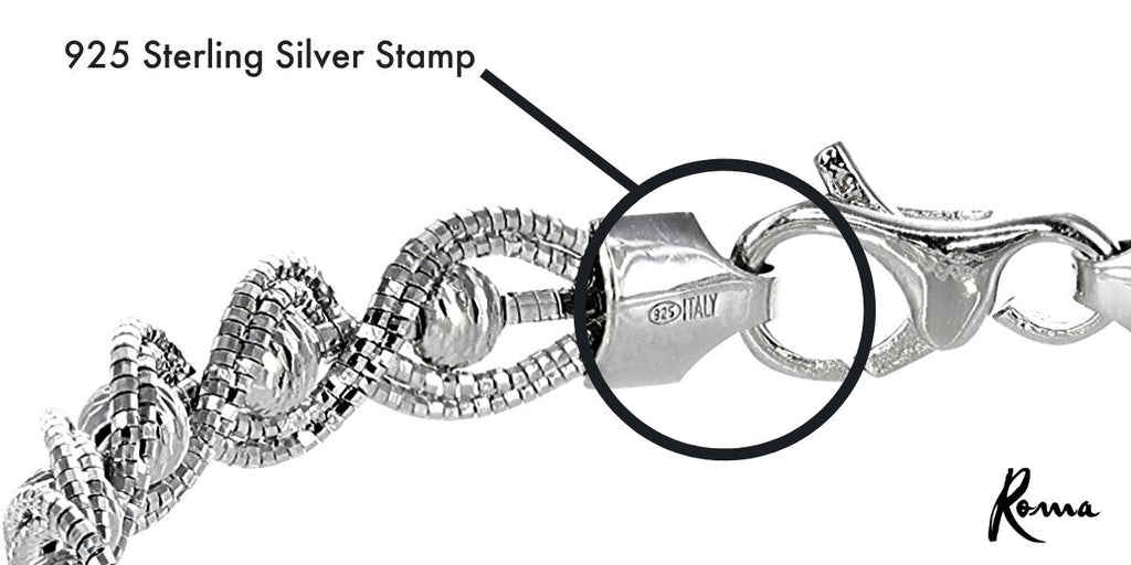 925 Sterling Silver Stamp