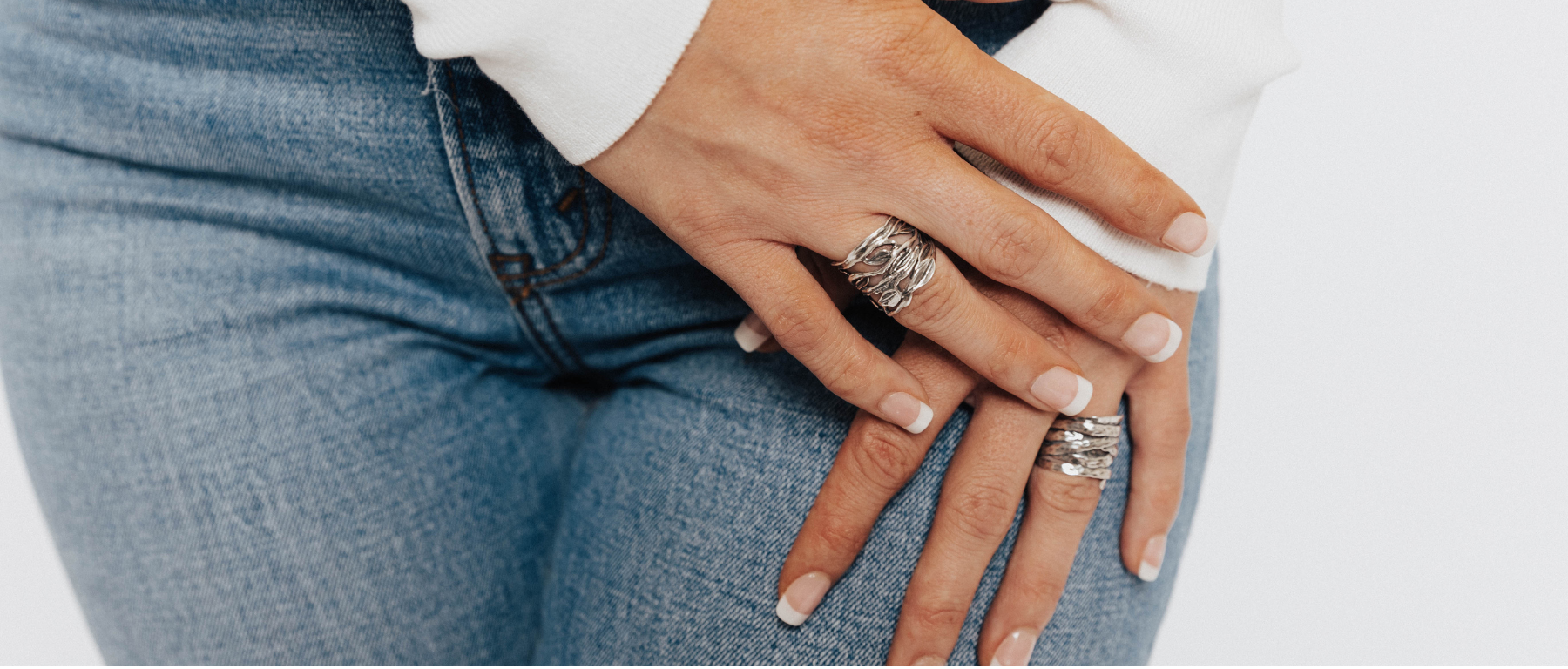 Sterling Silver Branch Ring