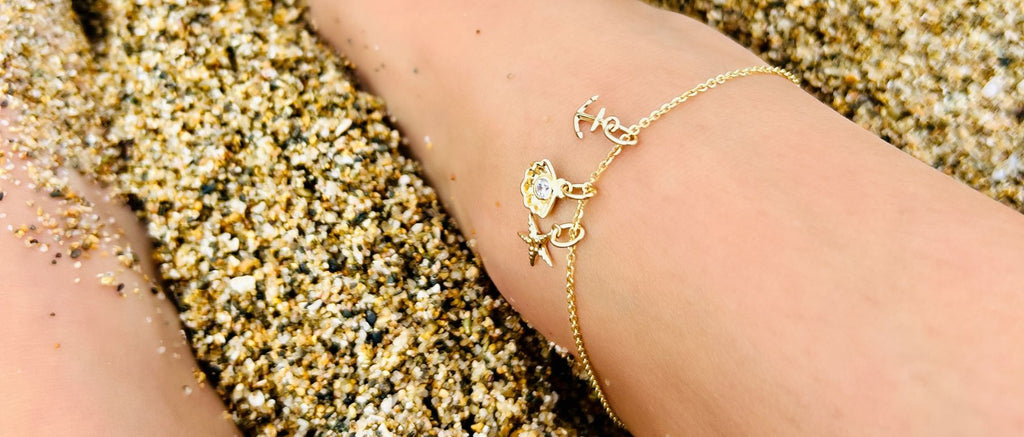 Gold Charms Anklet