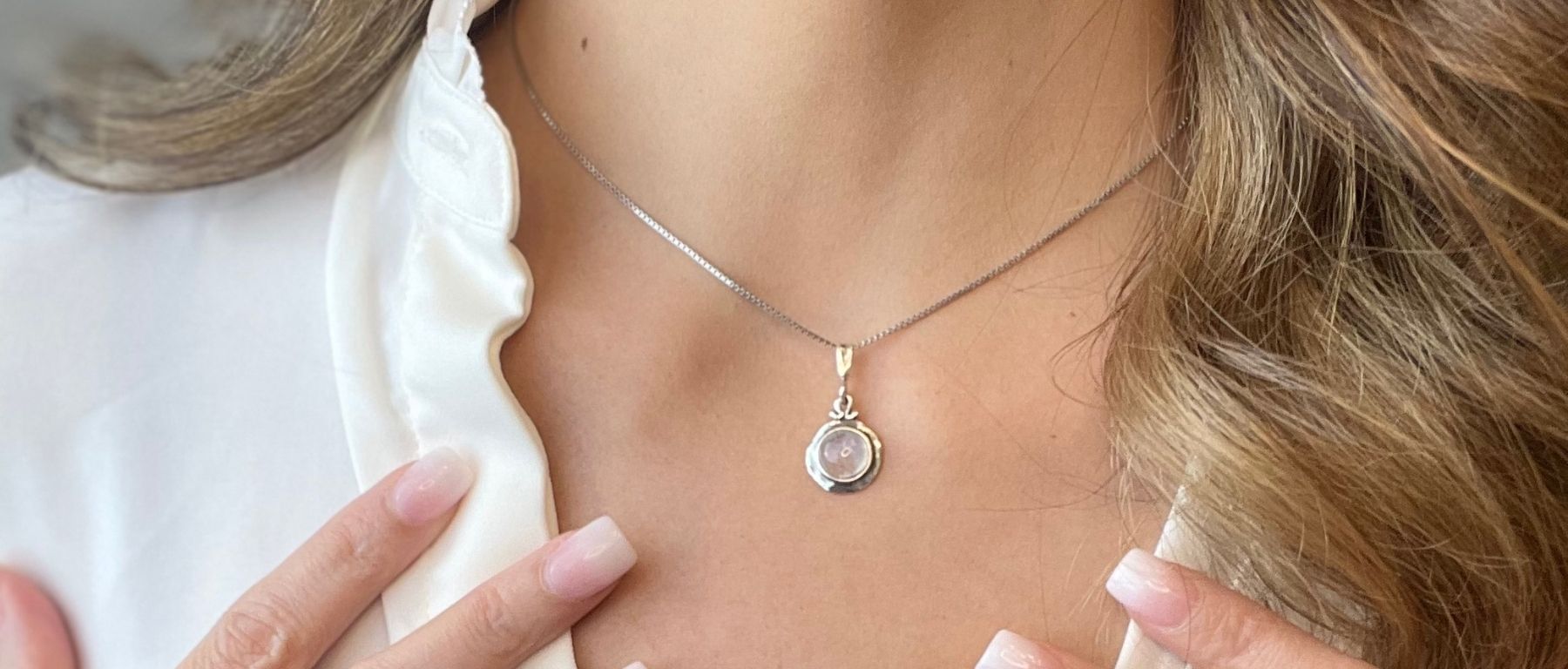 Bella Vita Jewelry | Pink Moonstone Necklace | Artfully Elegant — Handmade  Jewelry & Handcrafted Gifts