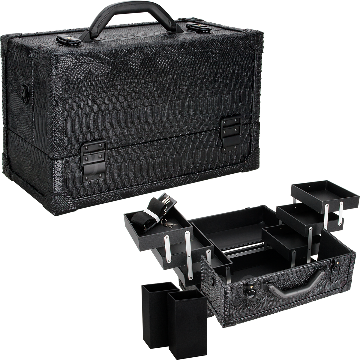 RUCELLA TRAIN MAKEUP CASE BY VER BEAUTY-VK3201