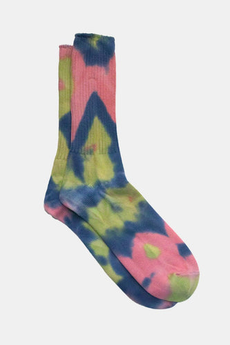 Anonymous Ism Tie Dye Crew Socks (Pink) | Socks