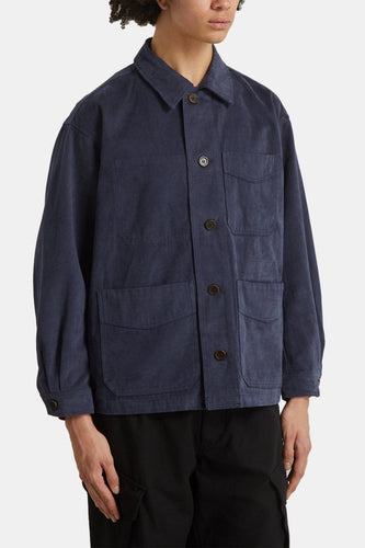 Frizmworks Jungle Moleskin French Work Jacket (Navy) | Jackets