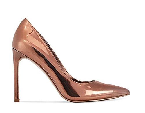 nine west bronze heels