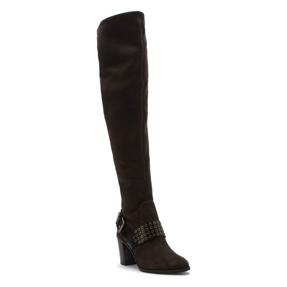 michael kors over the knee boots suede