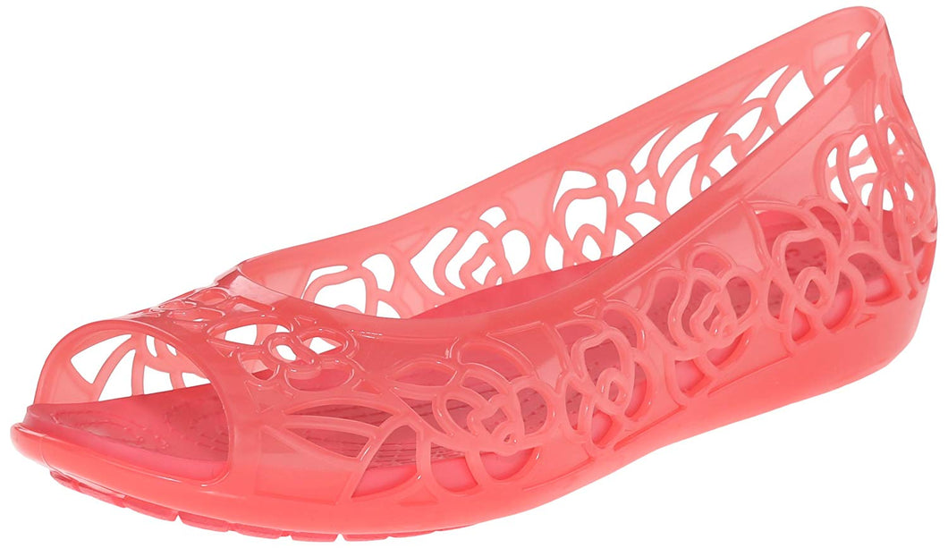 crocs jelly flat