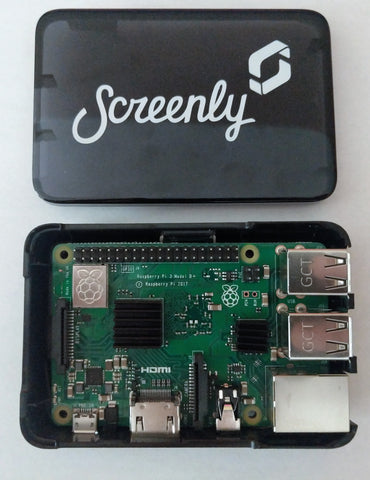 Open Screenly Box 0 Case - Raspberry Pi Model B+