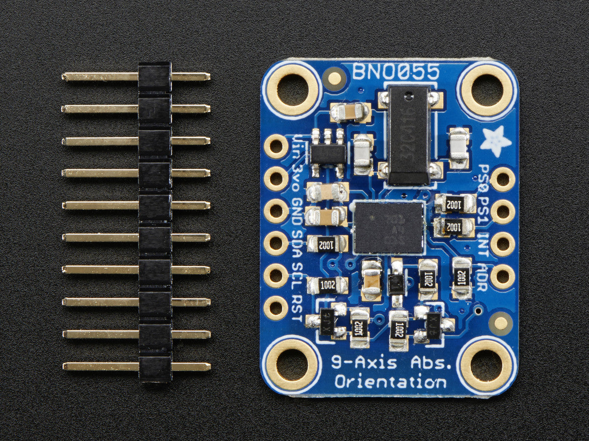 Adafruit 9 Dof Absolute Orientation Imu Fusion Breakout Bno055 Kjdelectronics 4833