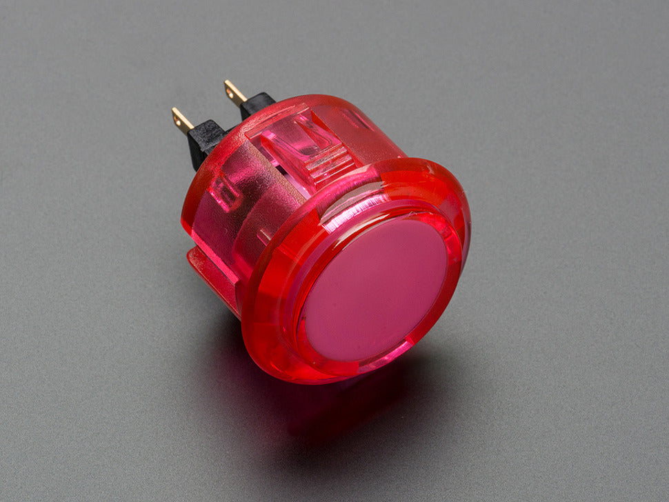 Massive Arcade Button with LED - 100mm Red