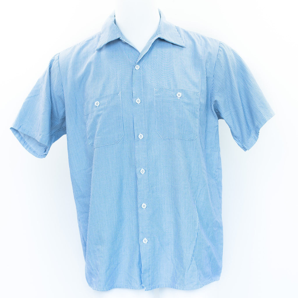 Used Standard Stripe Shirt - Short Sleeve | Walt's – Walt's Used Workwear