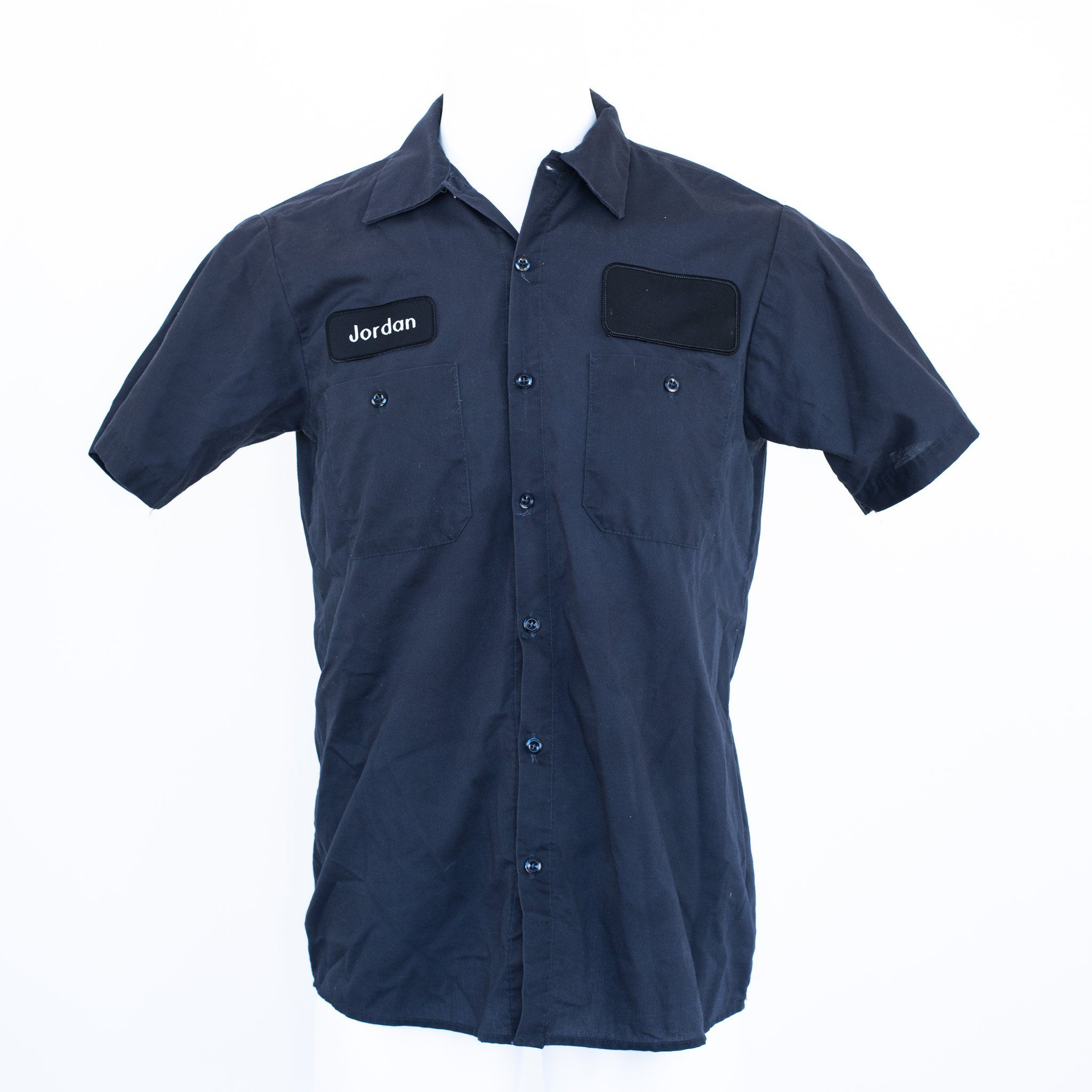 Used Standard Solid Color Work Shirt - Short Sleeve – Walt's Used Workwear