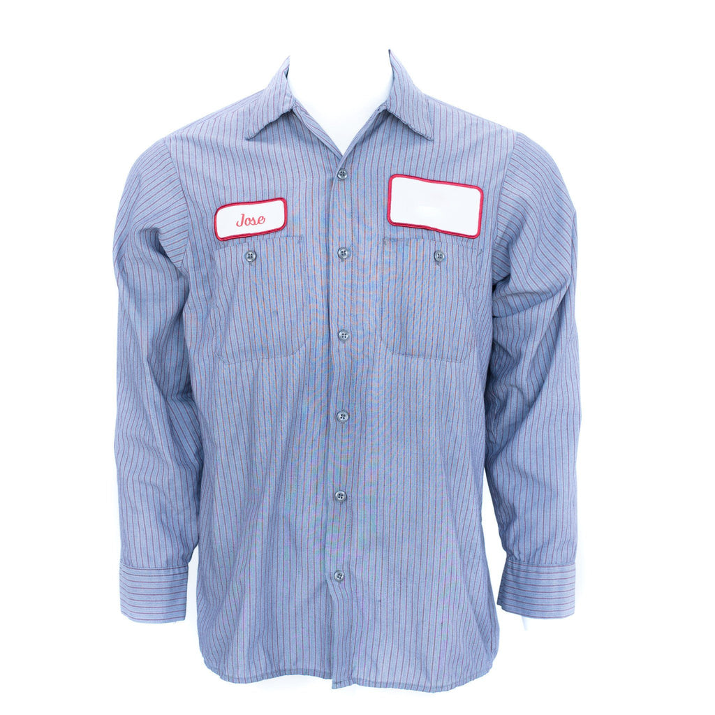 Used Standard Stripe Work Shirt - Long Sleeve