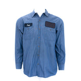 Used Striped Work Shirt - Long Sleeve | Walt's – Walt's Used Workwear