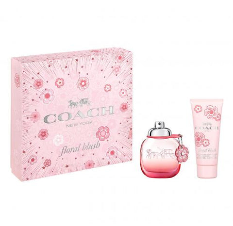 Coach Floral Blush 1.6oz EDP & 3.3oz Body Lotion – AuraFragrance