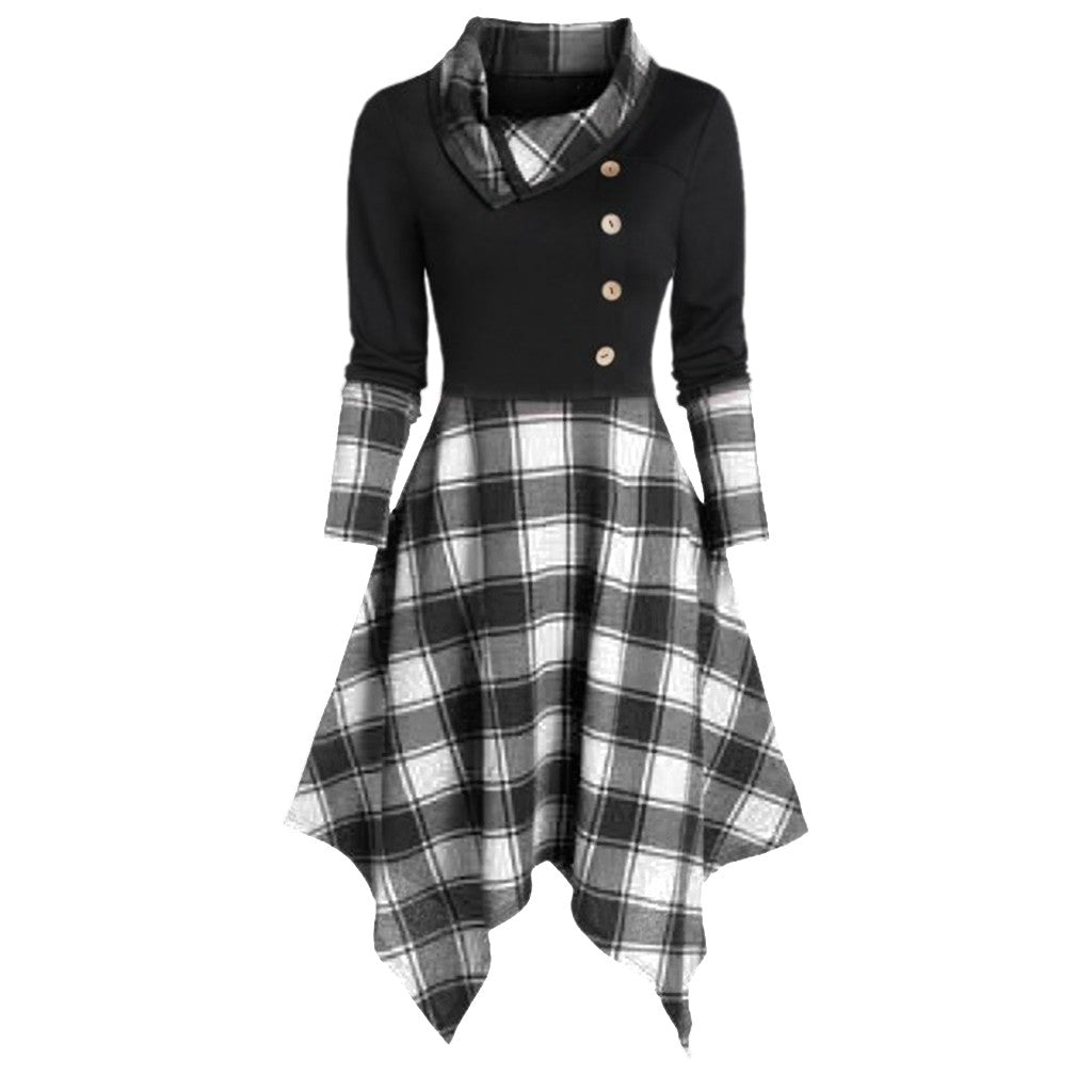 Gothic Style Plaid Dress – The Official Strange & Creepy Store!